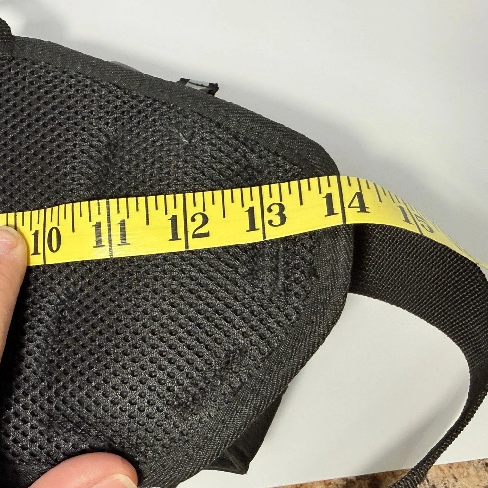 Quest Hydration Waist Pack Dual Bottle Holder Running Hiking Belt Grey Black